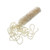 Pear Bead Chain Cream 14Mm