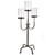 Stately Candelabra Metal 70 cm