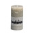 Bolsius Rustic Pillar 130 x 68 - Slate (BT 43 hours)
