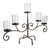 Stately Candelabra Display Metal 51 cm