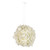 Rose Pomander 15Cms Ivory Iv