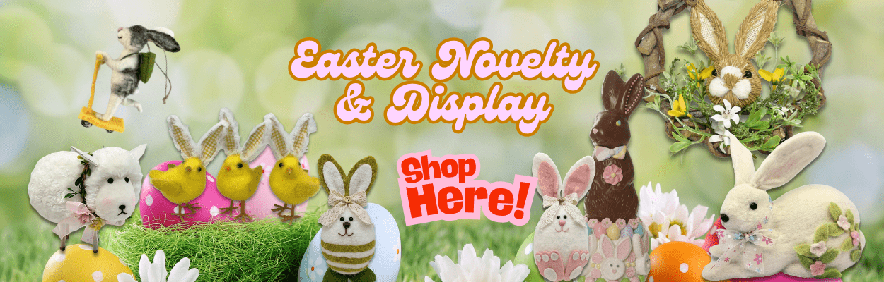 Easter craft display items