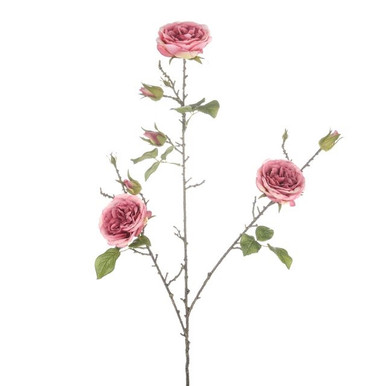 Cabbage Rose Spray Pink 91Cm - CB Gold