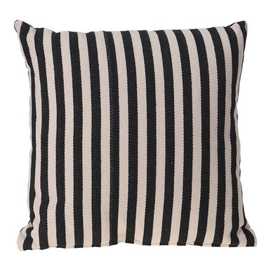 Country Road Cushion Black Stripes - CB Gold