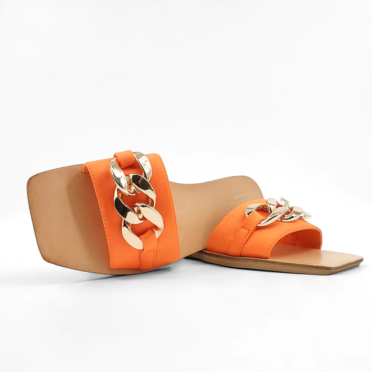 Dilia Orange Sandal