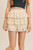 Cream lace skirt