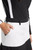 Black red and white pleated performance sport skort