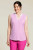 hot pink striped golf tank