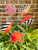 Elegant leaves garden stakes, mix and match leaves