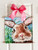 Bunny tapestry art hanging