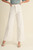 cream front pocket wide leg jean