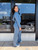 Blue Jean Cloud Fleece Hoodie
