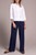 Boxy fit white shirt