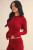 Tight fitting soft knit jersey long sleeve tee
