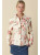 floral print lightweight denim jacket shirt