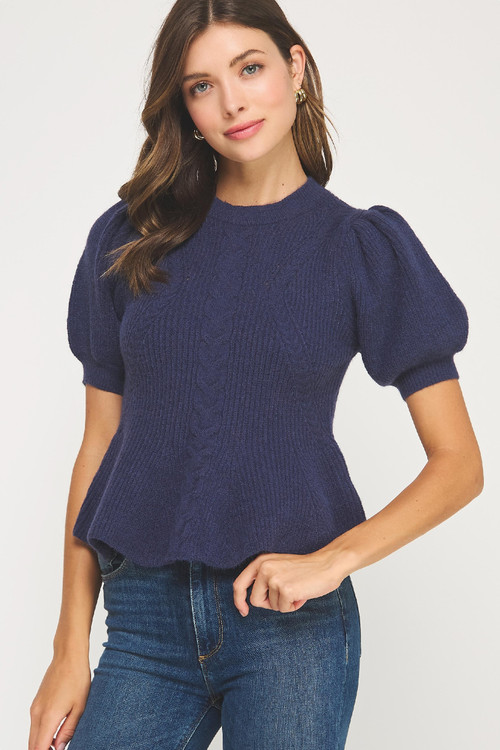 Pippa Peplum Sweater
