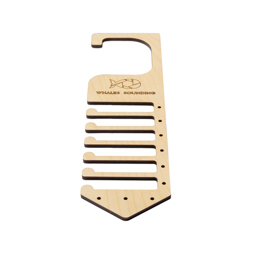 More Than A Tie Rack - Angle View -  Apparel Organizer for Hanging Accessories. Products in this category help you organize hanging apparel like Scarves, Ties, Belts, Jewelry, COVID Face Masks, Key, etc. so that you can make quick decisions about how you want to coordinate your accessories and what you plan to wear.