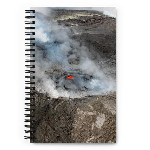 Spiral Notebook US National Parks Planner, Memories, Treasures 020, FRONT. Size: 5.50in x 11.50in (13cm x 21cm). Inspiring Image Design on Front, Textured Background, Text, and Fancy Divider Image on Back. Create memories, record them, organize them, and pass them on to generations as unique family history. Fun gift for Family, Friends, Coworkers, Self, and Others.