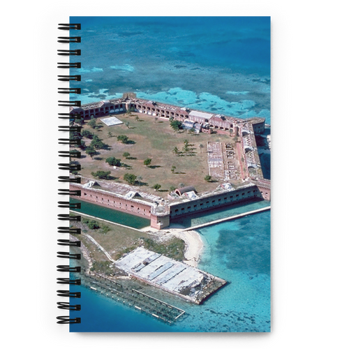 Spiral Notebook US National Parks Planner, Memories, Treasures 030, FRONT. Size: 5.50in x 11.50in (13cm x 21cm). Inspiring Image Design on Front, Textured Background, Text, and Fancy Divider Image on Back. Create memories, record them, organize them, and pass them on to generations as unique family history. Fun gift for Family, Friends, Coworkers, Self, and Others.