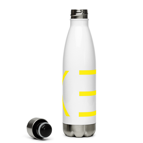 Water-Bottle-Stainless-Steel-White-Black-17oz-503ml-Image-K3