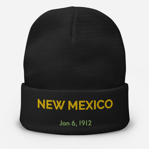 KNIT-BEANIE-CAP-USA-STATE-NEW-MEXICO-1912