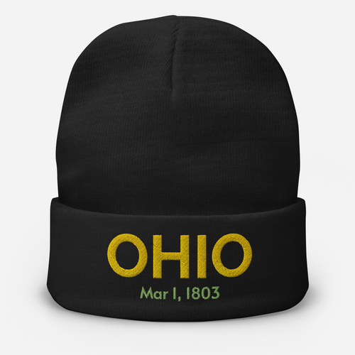 KNIT-BEANIE-CAP-USA-STATE-OHIO-1803