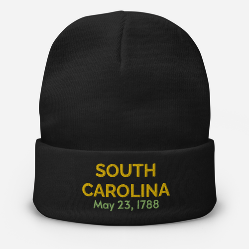 KNIT-BEANIE-CAP-USA-STATE-SOUTH-CAROLINA-1788