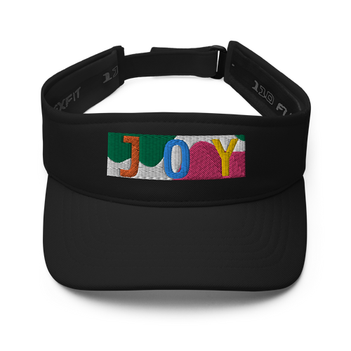VISOR-HAT-CAP-EMBROIDERED-JOY