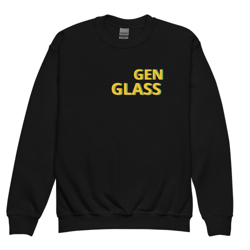 SWEATSHIRT-CREW-NECK-YOUTH-IMAGE-GEN-GLASS