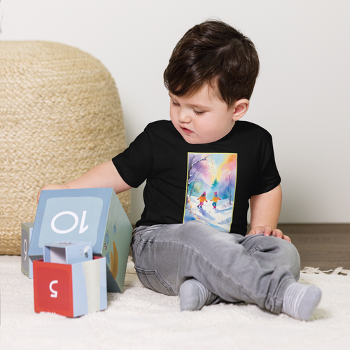 TEE-SHIRT-SHORT-SLEEVE-TODDLER-IMAGE-WINTER-WALK