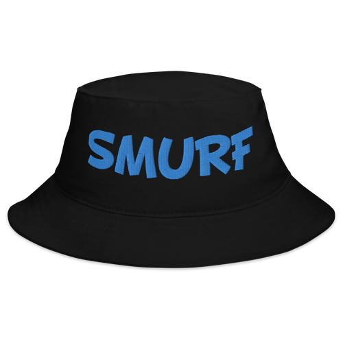 HATS-CAPS- BUCKET-EMBROIDERED-SMURF2