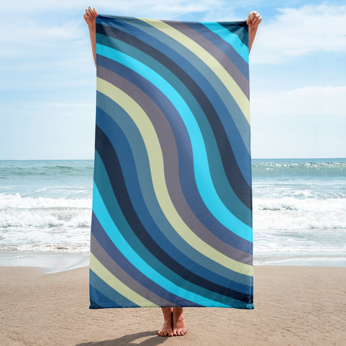 TOWEL-BATH-BEACH-IMAGE-ARTSY-WAVES