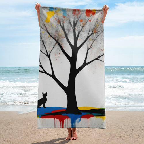 TOWEL-BATH-BEACH-IMAGE-SEASON-CHANGE