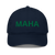 HATS-CAPS-BASEBALL-ADULT-EMBROIDERED-MAHA-KELLY-GREEN