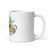 White Glossy Mug 001 15 oz (443.6 ml) Handle Right