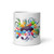 White Glossy Mug 001 11 oz (325.3 ml) Front