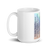 White Glossy Mug 00x 11 oz (325.3 ml) Handle Left