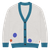 KNITTED-CARDIGAN-JACQUARD-KNIT-IMAGE-LAZY-CIRCLES