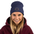 Embroidered Beanie 001 Navy, Popular gift for family, friends, coworkers