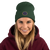 Embroidered Beanie 001 Green, Popular gift for family, friends, coworkers