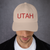 Classic Dad Hat Front Utah 002 Stone, Popular gift for family, friends, coworkers