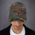 Hat Baseball Cap Color Green-Camo Image Province Name Prince Edward Island CA Front