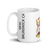 White Glossy Mug Left 15oz (443.603mL) with Coat of Arms for Canadian Territory NEW BRUNSWICK and includes Date of Entry Into Confederation and Territory Name. Great Gift for Family, Friends, Coworkers, and Others.