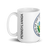 White Glossy Mug Left 15oz (443.603mL) with State Seal for PENNSYLVANIA. Includes date of admission into Union of United States. And includes Name of State. Great Gift for Family, Friends, Coworkers, and Others.