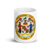 White Glossy Mug Front 15oz (443.603mL) with State Seal for MARYLAND. Includes date of admission into Union of United States. And includes Name of State. Great Gift for Family, Friends, Coworkers, and Others.