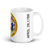 White Glossy Mug Right 15oz (443.603mL) with State Seal for MARYLAND. Includes date of admission into Union of United States. And includes Name of State. Great Gift for Family, Friends, Coworkers, and Others.