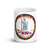 White Glossy Mug Front 15oz (443.603mL) with State Seal for VIRGINIA. Includes date of admission into Union of United States. And includes Name of State. Great Gift for Family, Friends, Coworkers, and Others.