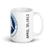 White Glossy Mug Right 15oz (443.603mL) with State Seal for LOUISIANA. Includes date of admission into Union of United States. And includes Name of State. Great Gift for Family, Friends, Coworkers, and Others.