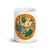 White Glossy Mug Front 15oz (443.603mL) with State Seal for FLORIDA. Includes date of admission into Union of United States. And includes Name of State. Great Gift for Family, Friends, Coworkers, and Others.