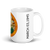 White Glossy Mug Right 15oz (443.603mL) with State Seal for FLORIDA. Includes date of admission into Union of United States. And includes Name of State. Great Gift for Family, Friends, Coworkers, and Others.